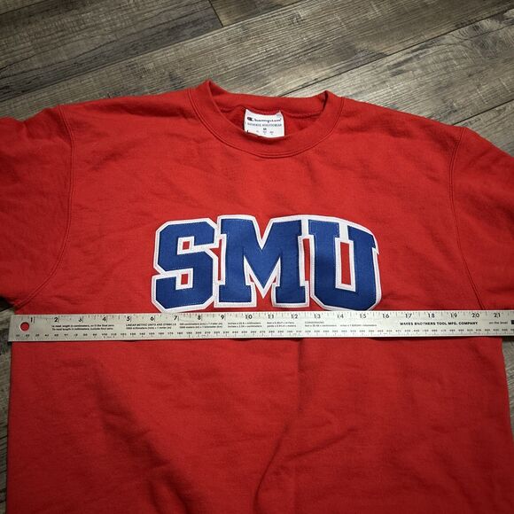 SMU Southern Methodist University Mustangs Sweatshirt Adult Medium - Picture 6 of 8
